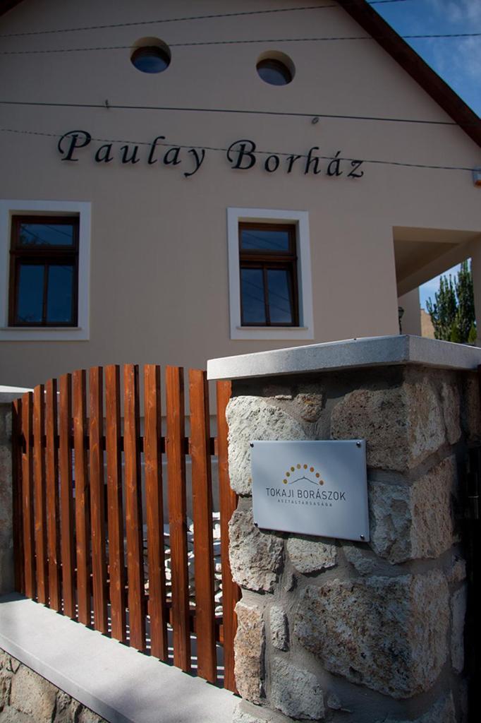 Paulay Borhaz Es Vendeghaz Hotel Tokaj Exterior photo